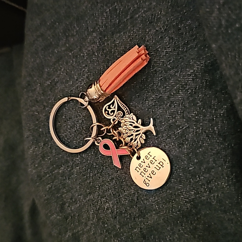 Breast Cancer Keychain